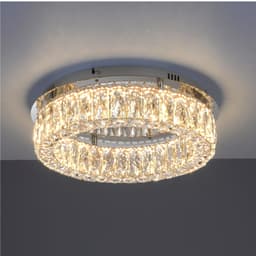 JUST LIGHT Deckenleuchte KULUNKA | Silber