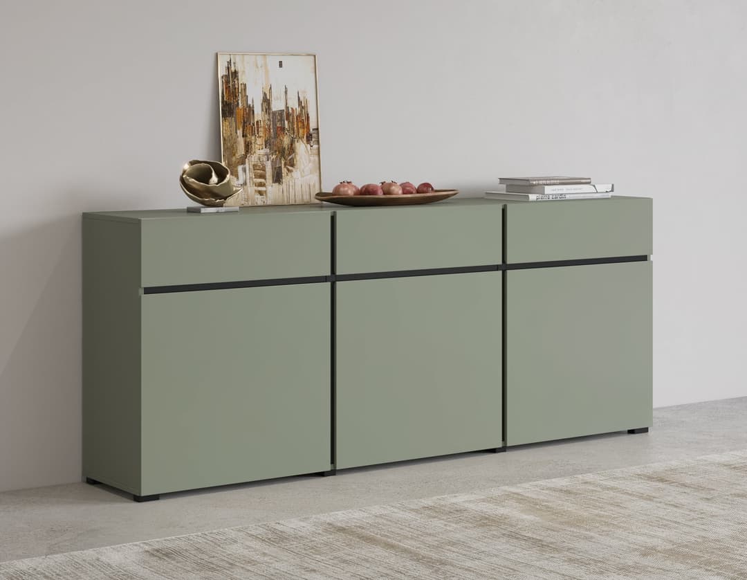 OTTO home Sideboard Cross | Grün