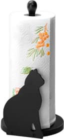 Maximex Küchenrollenhalter Katze | Schwarz