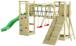 FUNGOO Spielturm Maxi Funny Exposure | Holztöne