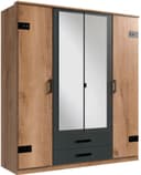 Wimex Kleiderschrank Cork | Holztöne