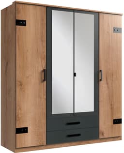 Wimex Kleiderschrank Cork | Holztöne