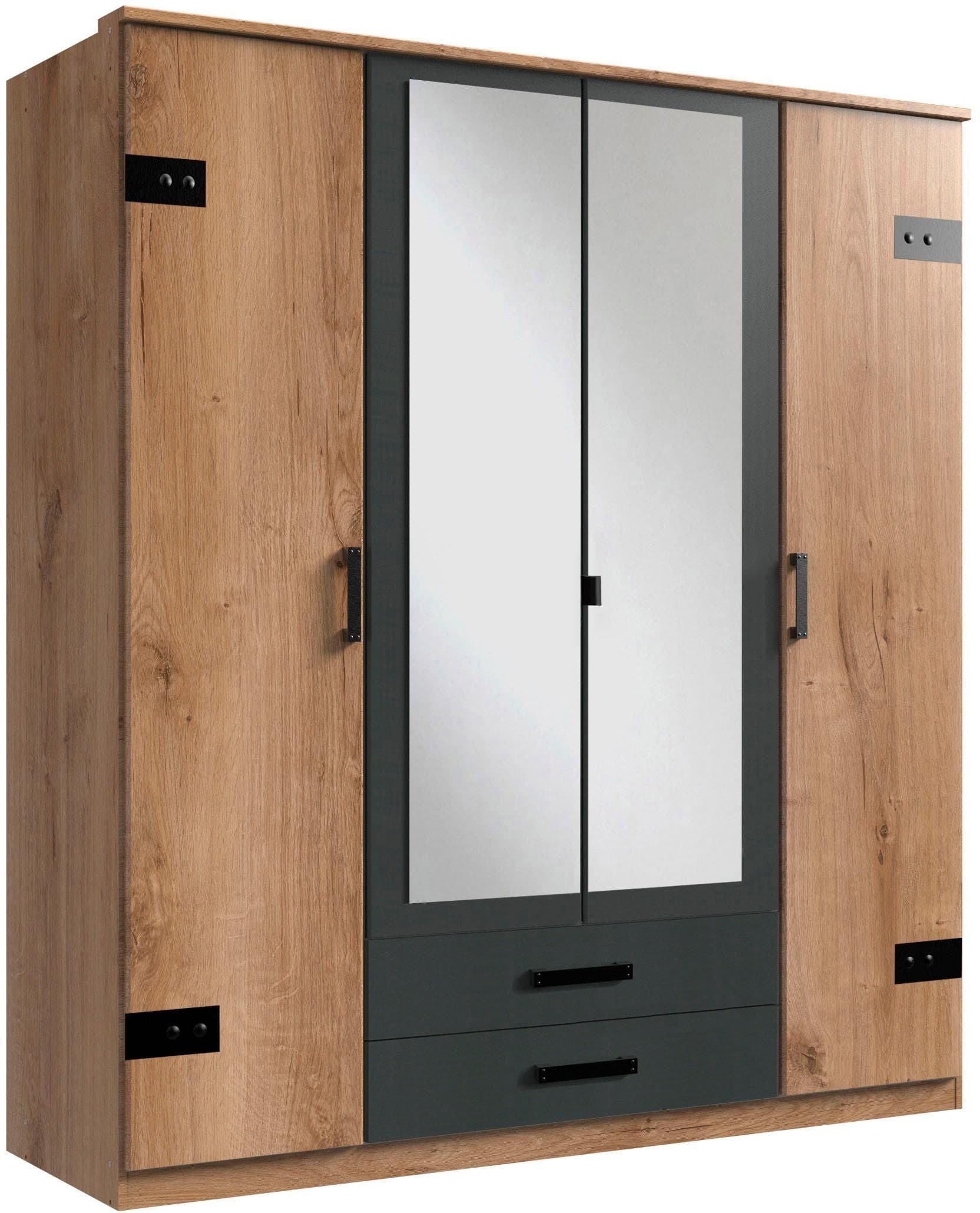 Wimex Kleiderschrank Cork | Holztöne