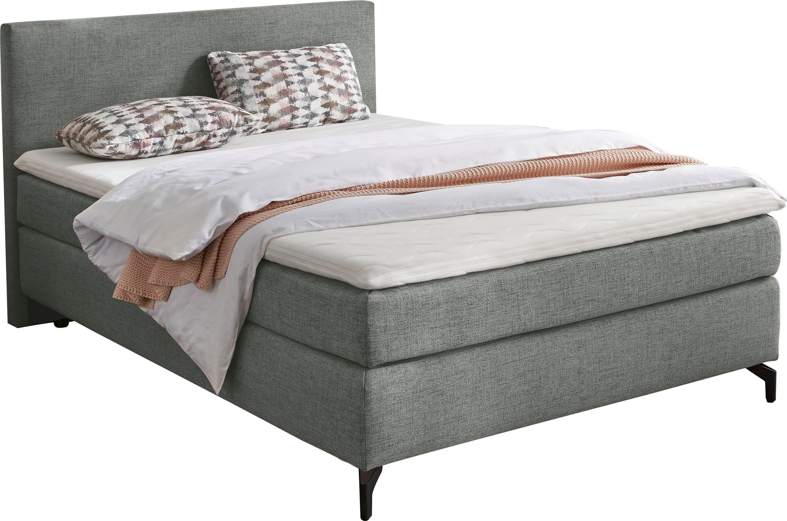 Jockenhöfer Gruppe Boxspringbett Alinas | Grau