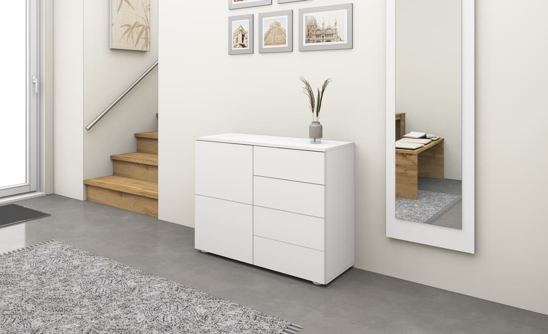 borchardt Möbel Kommode Rova | Weiß