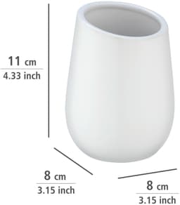Wenko Badi Badaccessoire-Set | Weiß