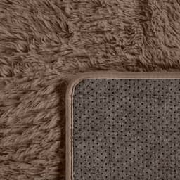 Paco Home Hochflor-Teppich Silky 591 | Braun