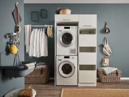 Laundreezy Mehrzweckschrank-Set LAUNDREEZY LDLK1 | Weiß