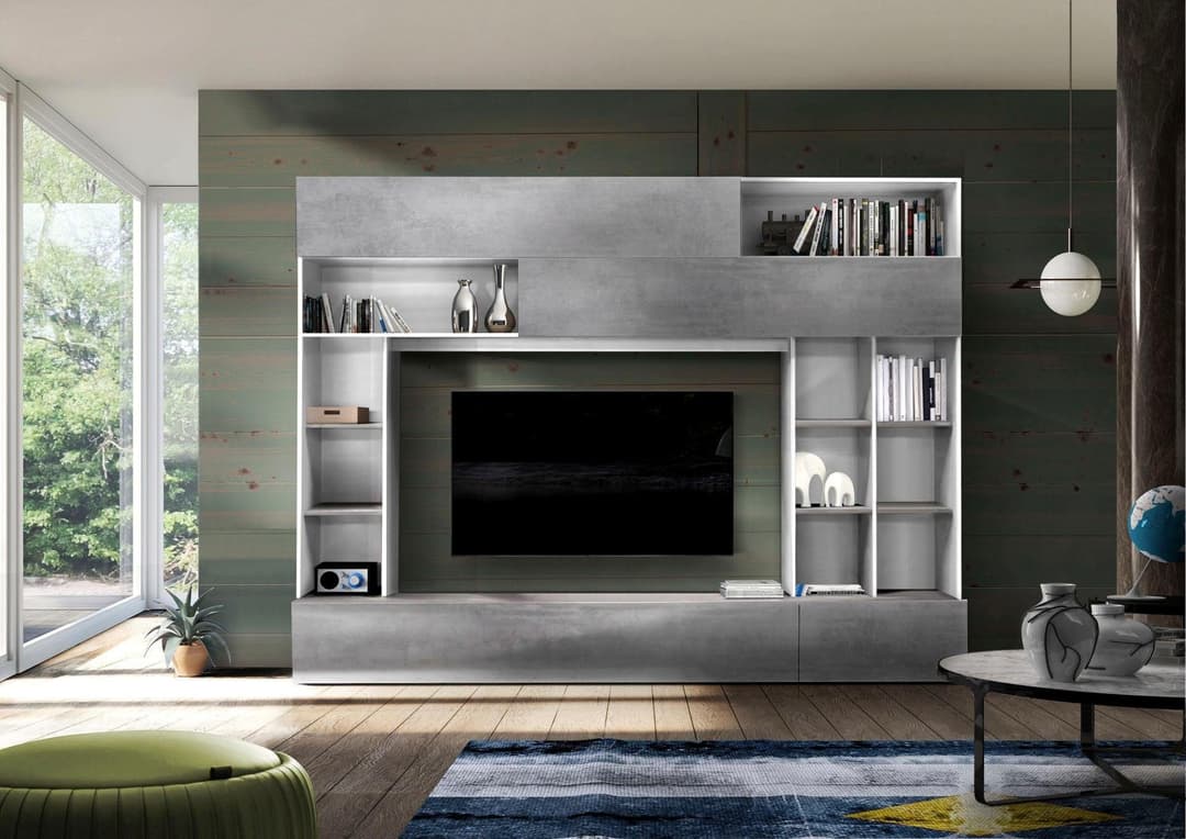 Home affaire Wohnwand Praktiko | Mehrfarbig