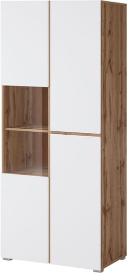 Vitrine Cross | Holztöne