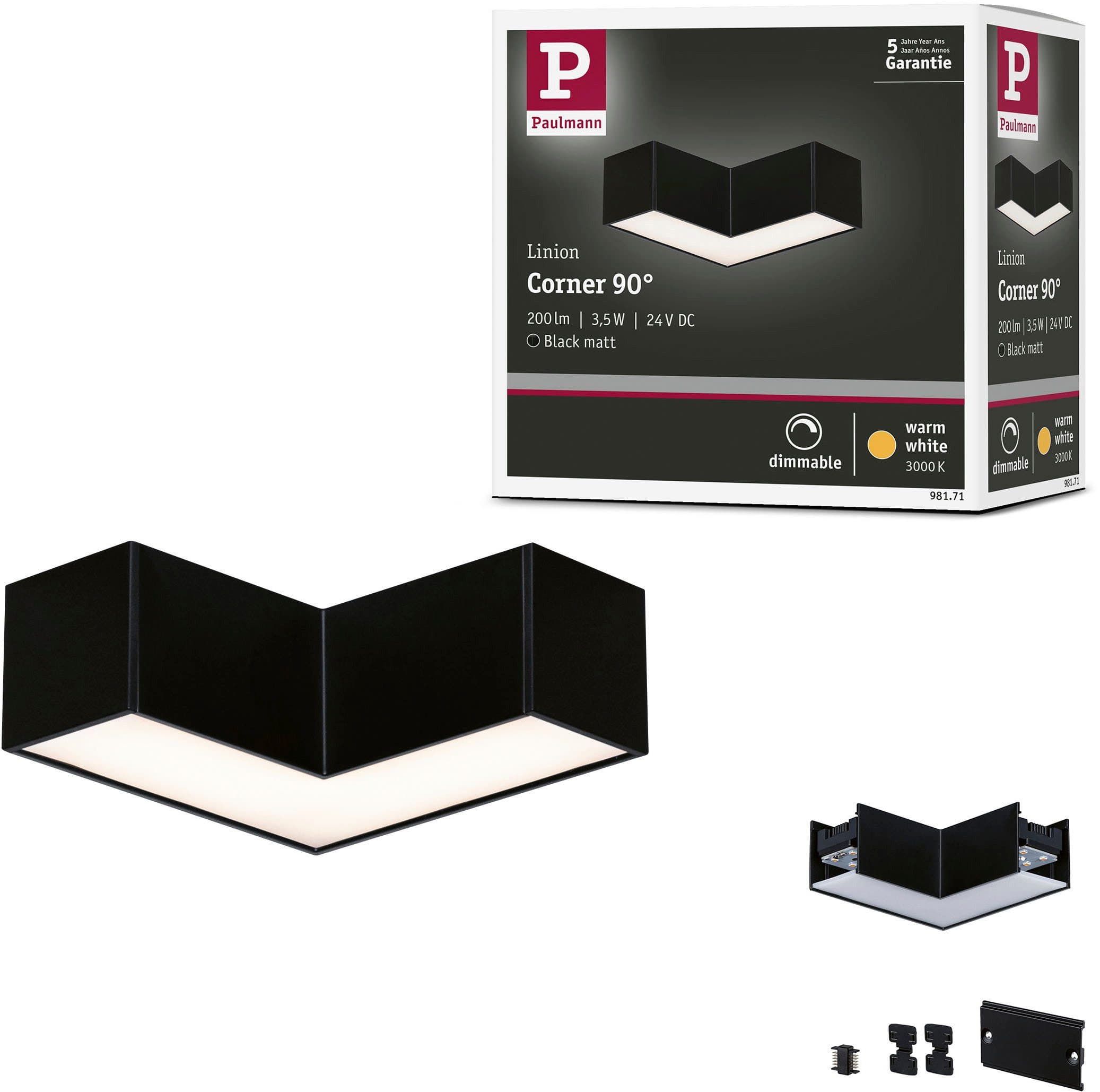 Paulmann Linion Lichtkanal | Schwarz