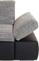 DOMO collection Ecksofa Moric | Grau 3