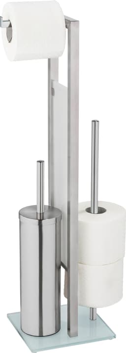 WENKO WC-Garnitur Rivalta | Silber