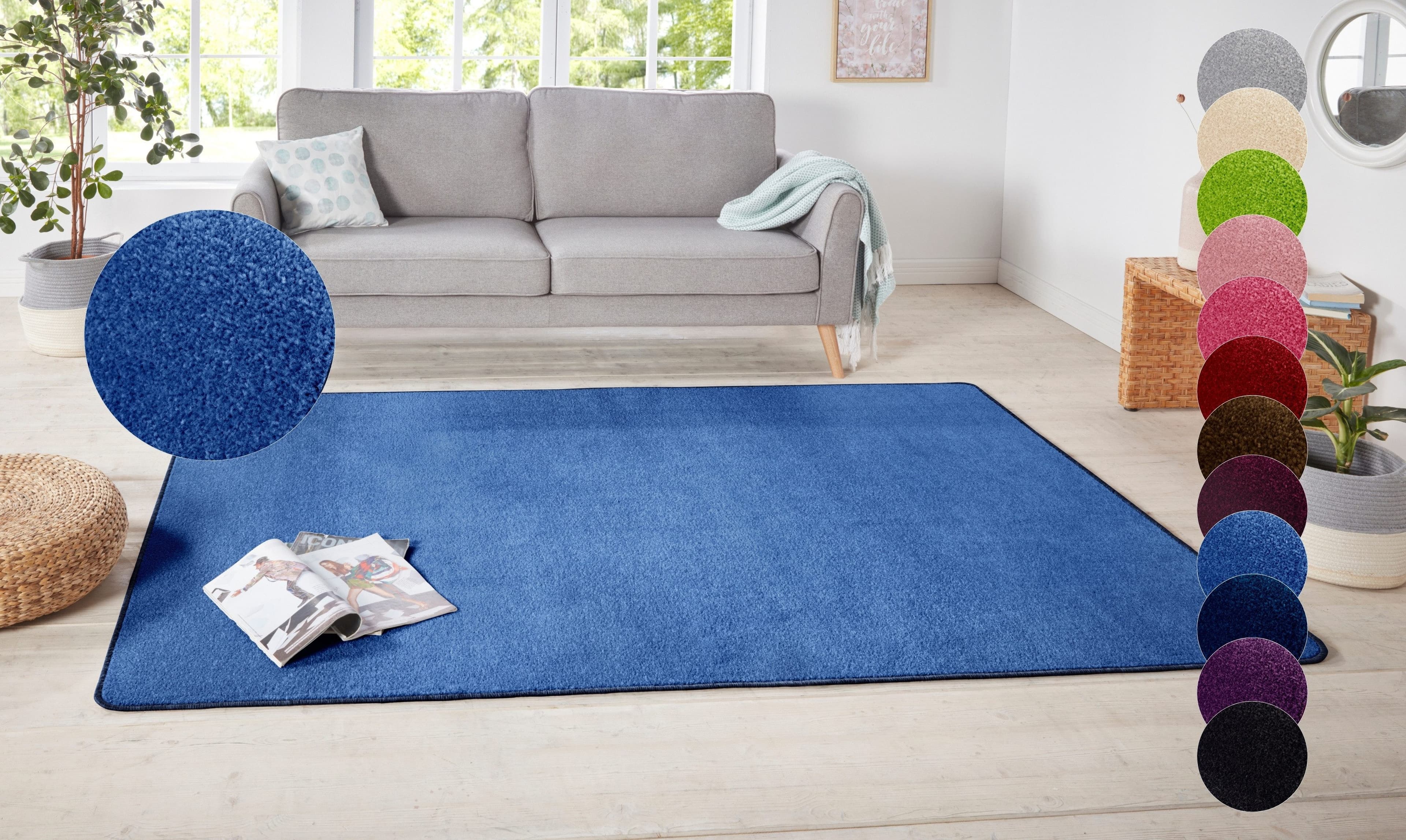 HANSE Home Teppich Shashi | Blau