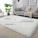 OTTO home Hochflor-Teppich Micro exclusiv | Weiß 5