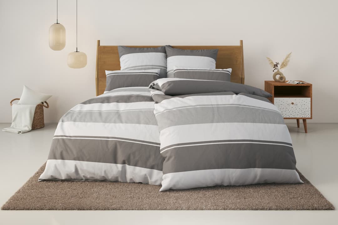OTTO home Bettwäsche Yonne | Grau