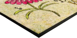 wash+dry by Kleen-Tex Fußmatte Bee Happy | Mehrfarbig