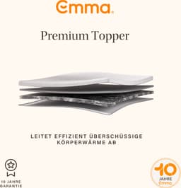 Emma Premium Topper | Weiß