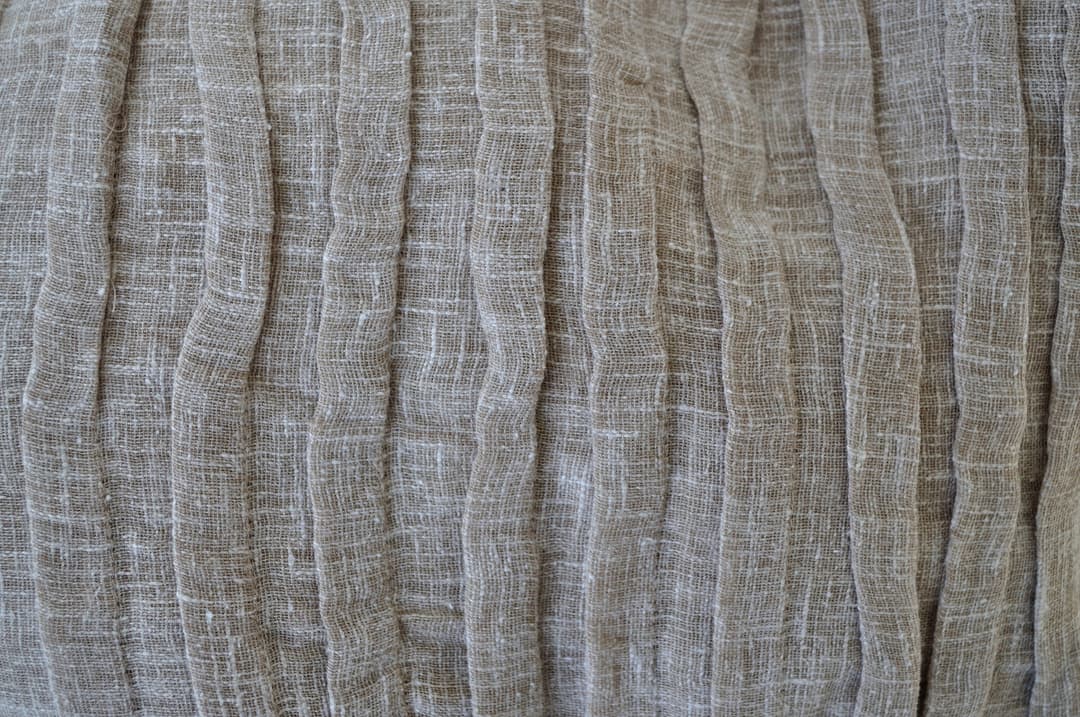 Kutti Vorhang Crinkle allover | Beige