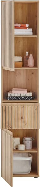 BASIC by Balculina Hochschrank Austin | Holztöne 4