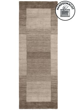 THEKO Gabbeh Super Wollteppich | Braun