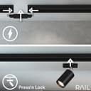 Briloner Leuchten Schienensystem-Sets RAIL | Schwarz 4