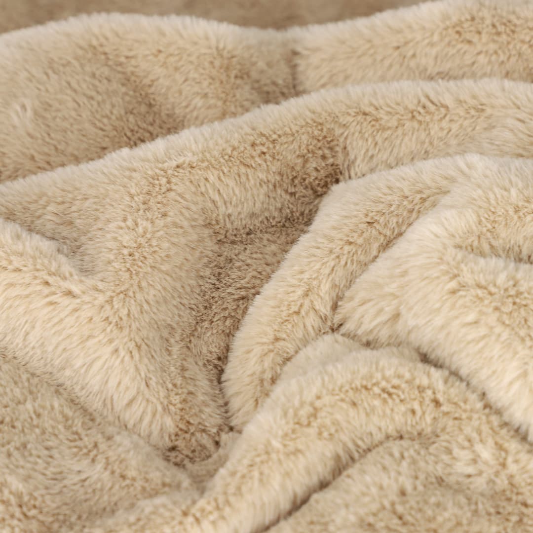 Wohndecke Chic | Beige