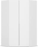 OTTO home AGORDO Eckkleiderschrank | Weiß