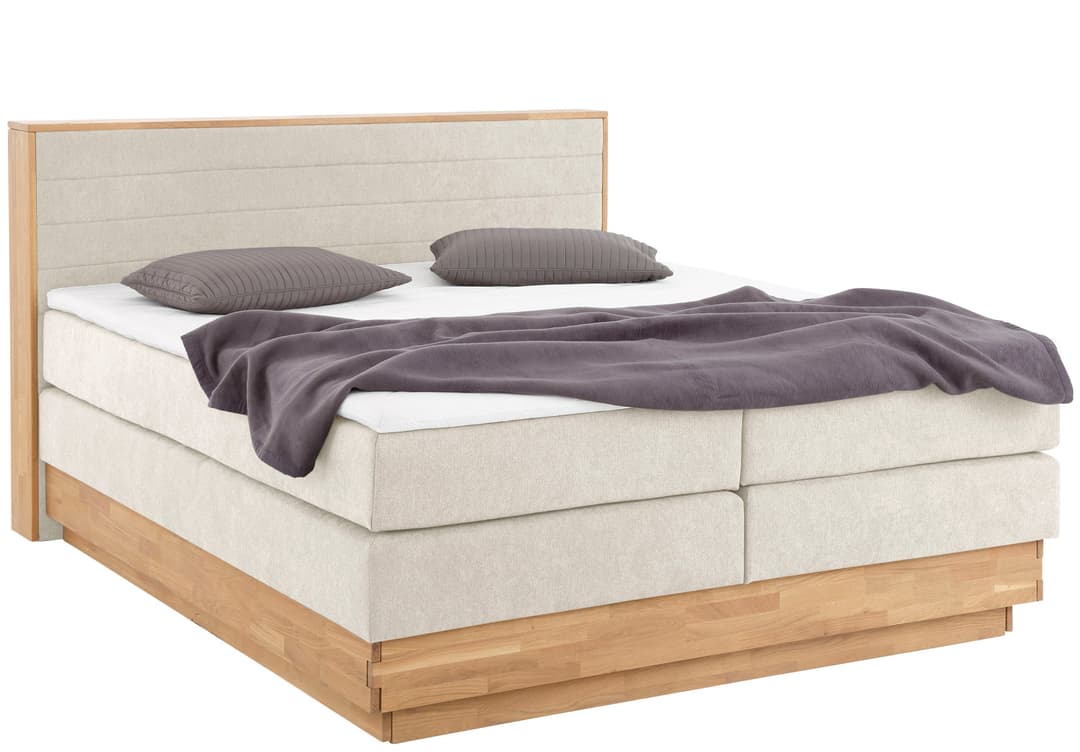 Home affaire Boxspringbett Cavan | Beige