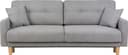 Home affaire TRIPLO 3-Sitzer Schlafsofa | Grau 2
