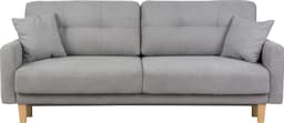 Home affaire TRIPLO 3-Sitzer Schlafsofa | Grau