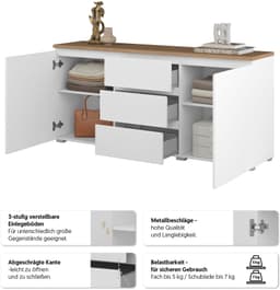 OTTO home Sideboard Modo | Mehrfarbig