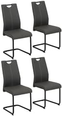 HELA Freischwinger CORA (Set, 4 St) | Grau