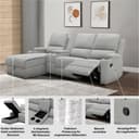 OTTO home Ecksofa NAPORI Multimediasofa | Schwarz 2