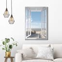 Reinders! Deco-Panel Fenster zur Nordsee | Blau 2