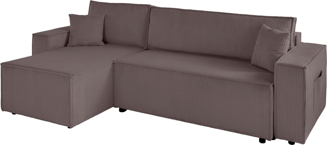OTTO home Ecksofa CASSI | Braun