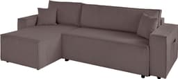 OTTO home Ecksofa CASSI | Braun