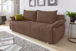 COLLECTION AB Schlafsofa Funtastic | Braun