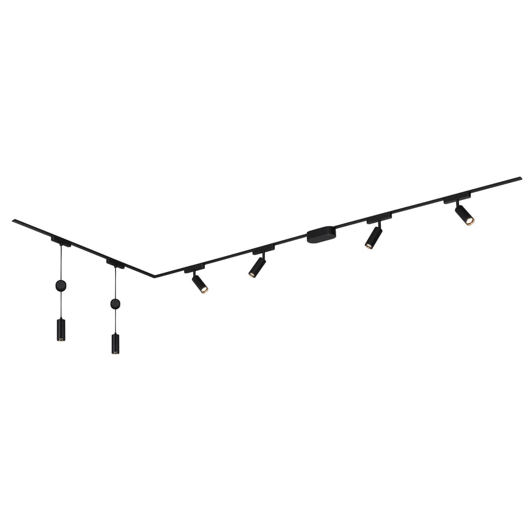 Briloner Leuchten LED Deckenleuchte LUXTRAIL 8035065 | Schwarz