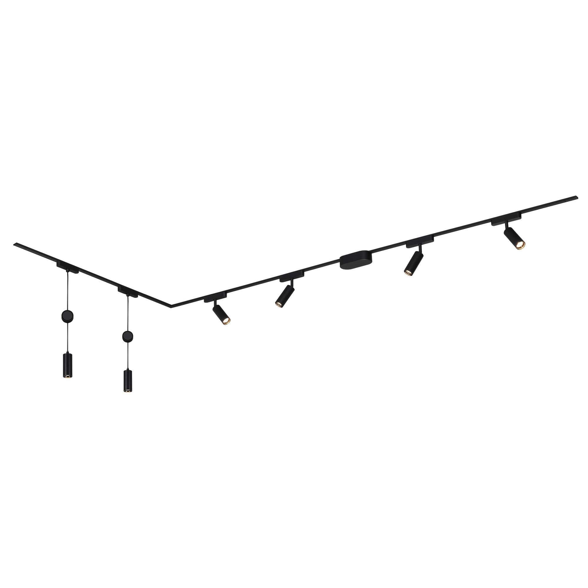 Briloner Leuchten LED Deckenleuchte LUXTRAIL 8035065 | Schwarz
