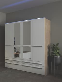 priess Kleiderschrank Barcelona | Holztöne
