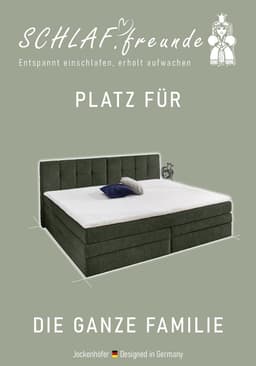 Jockenhöfer Gruppe Boxspringbett Casa Grande | Grau
