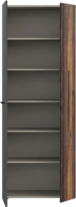 FORTE Schuhschrank NET306 | Grau