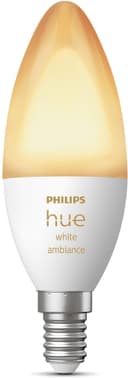 Philips Hue White and Color Ambiance Kerze LED-Leuchtmittel | Weiß 2