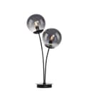 JUST LIGHT Tischleuchte BIG WIDOW | Schwarz