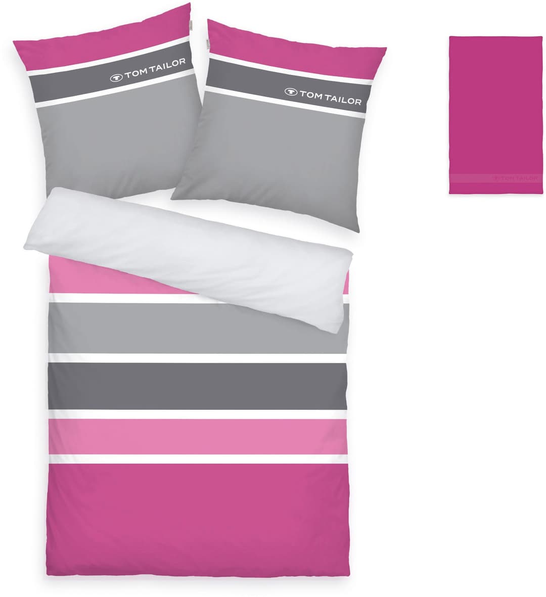 TOM TAILOR HOME Felix Bettwäsche-Set | Mehrfarbig