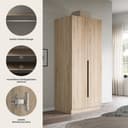 Home affaire Kleiderschrank Skarde | Holztöne 3