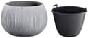 Prosperplast Blumentopf Beton Bowl | Grau 3