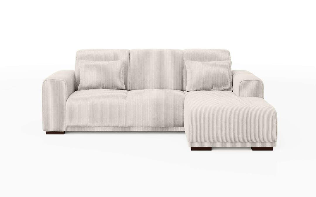 Home affaire Ecksofa BORNHOLM L-Form | Beige
