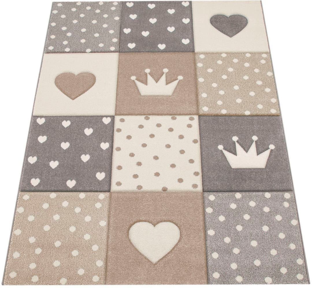 Paco Home Kinderteppich Cosmo 339 | Beige